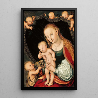 Lucas Cranach the Elder - Madonna and Child with the Young St John the Baptist.webp