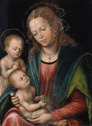 Lucas Cranach the Elder - Virgin and Child Adored by the Infant St John.webp