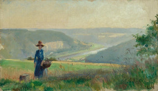 Ludwig von Hofmann - Blick in das Elbtal bei Knigstein.webp