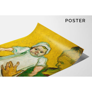 Madame Roulin et son bébé - Vincent van Gogh | Reproduction Tableau Décoration murale affiche copie