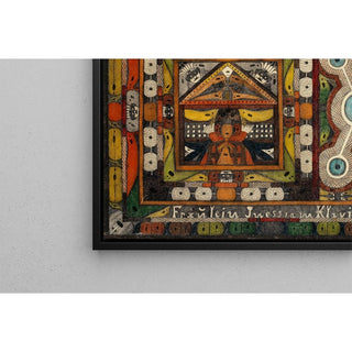 Mademoiselle Iness, au piano - Adolf Wölfli | Reproduction Tableau Décoration murale affiche copie