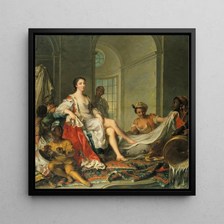 Mademoiselle de Clermont en sultane - Jean-Marc Nattier