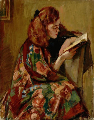 Magnus Enckell - Girl Reading.webp
