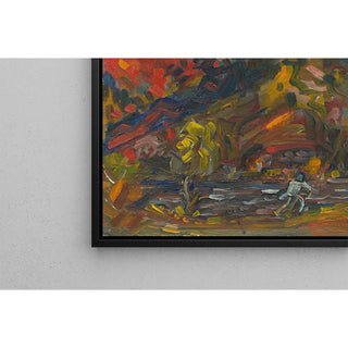 Man on the River Bank - Arnold Peter Weisz-Kubínčan | Reproduction Tableau Décoration murale affiche copie