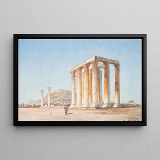Martinus Rrbye - The Temple of Zeus.webp