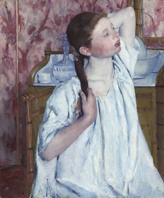 Mary Cassatt - Girl Arranging Her Hair.webp