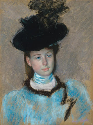Mary Cassatt - The Black Hat.webp