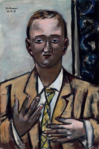 Max Beckmann - Portrait of Morton D May.webp