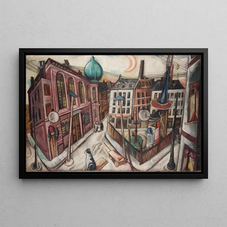 Max Beckmann - The Synagogue in Frankfurt am Main.webp