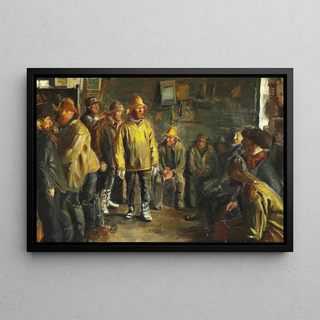 Michael Ancher - I kbmandens bod en vinterdag nr der ikke fiskes.webp