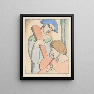 Mikul Galanda - Lovers Harlequin and Columbine.webp