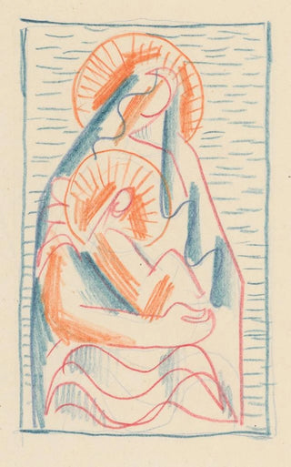Mikul Galanda - Madonna with a child on her lap.webp