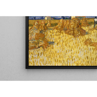 Moisson de blé en Provence - Vincent van Gogh | Reproduction Tableau Décoration murale affiche copie