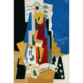 Nature Morte À L’as De Pique de Louis Marcoussis | Reproduction Tableau Décoration murale affiche copie
