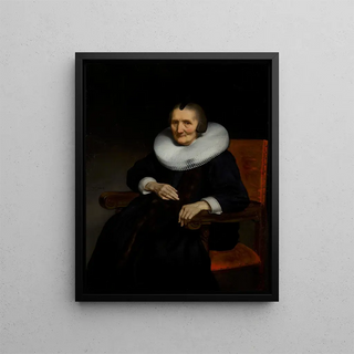Nicolaes Maes - Portrait of Margaretha de Geer 15831672.webp