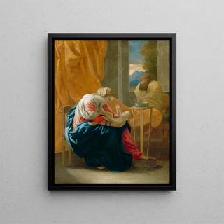 Nicolas Poussin - The Holy Family.webp