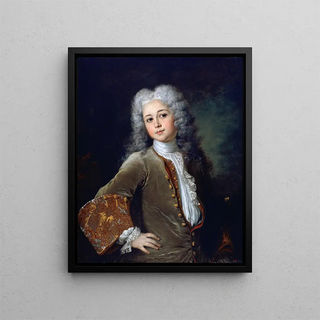 Nicolas de Largillire - Portrait of a Young Man with a Wig.webp