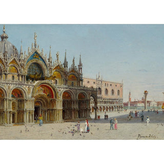 Palais Camerlenghi - Antonietta Brandeis | Reproduction Tableau Décoration murale affiche copie