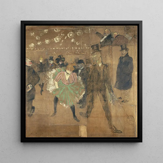 Panneaux pour la baraque de la Goulue à la Foire du Trône à Paris - Henri de Toulouse-Lautrec