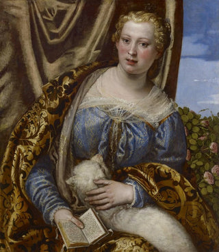 Paolo Veronese - Portrait Of A Lady As Saint Agnes.webp