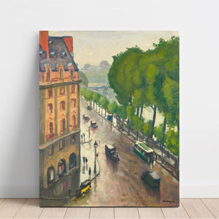 Paris, Quai de Conti - Albert Marquet | Reproduction Tableau Décoration murale affiche copie