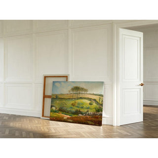 Pâturage près de Cherbourg Normandie - Jean-François Millet | Reproduction Tableau Décoration murale affiche copie