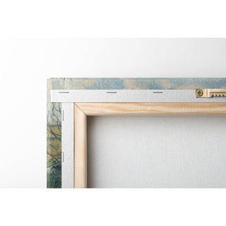 Paysage, Bazincourt - Camille Pissarro | Reproduction Tableau Décoration murale affiche copie