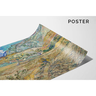 Paysage à Saint-Rémy - Vincent van Gogh | Reproduction Tableau Décoration murale affiche copie