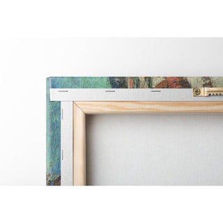 Paysage avec maisons - Konrad Mägi | Reproduction Tableau Décoration murale affiche copie