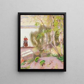 Pekka Halonen - From the Garden.webp