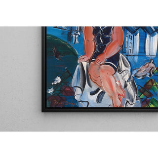 Petite baigneuse à Sainte-Adresse - Raoul Dufy | Reproduction Tableau Décoration murale affiche copie