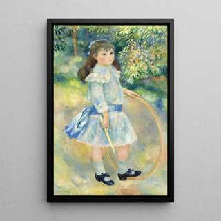 PierreAuguste Renoir - Girl with a Hoop.webp
