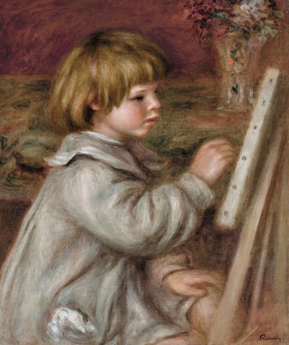 PierreAuguste Renoir - Le petit peintre Claude Renoir.webp