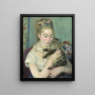 PierreAuguste Renoir - Woman with a Cat.webp