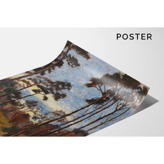 Pins sur l'Ettersberg - Christian Rohlfs | Reproduction Tableau Décoration murale affiche copie