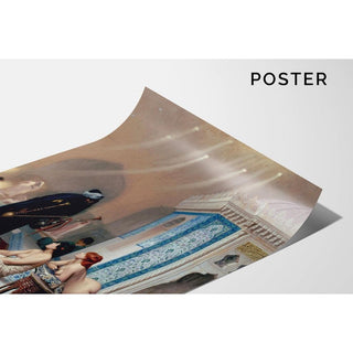 Piscine dans un harem - Jean-Léon Gérôme | Reproduction Tableau Décoration murale affiche copie