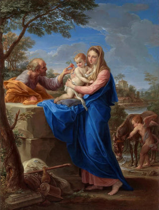 Pompeo Batoni - The Rest On The Flight Into Egypt.webp
