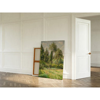 Poplars, Éragny - Camille Pissarro | Reproduction Tableau Décoration murale affiche copie