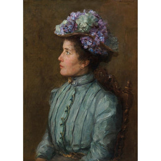 Portrait d'Elisabeth Sophia Maria Betsy Cavalini - Piet Mondrian | Reproduction Tableau Décoration murale affiche copie