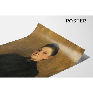 Portrait d'une Jeune Femme - Henri Lebasque | Reproduction Tableau Décoration murale affiche copie