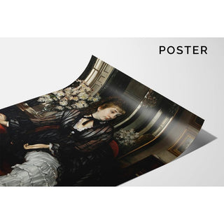 Portrait de Sydney Isabella Milner-Gibson - James Tissot | Reproduction Tableau Décoration murale affiche copie