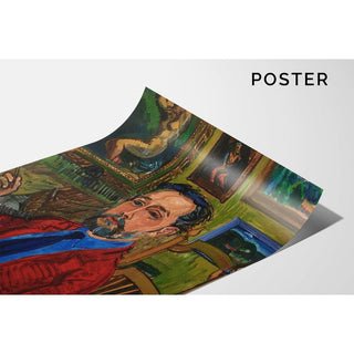 Portrait du Poète Joachim Gasquet - Raoul Dufy | Reproduction Tableau Décoration murale affiche copie