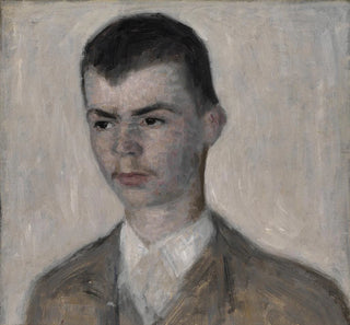 Portrait du frère de l'artiste Svend Hammershøi - Vilhelm Hammershøi