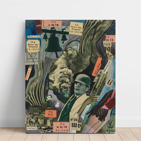 Reproductie van het schilderij Waarom - Karl Wiener