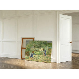 Premiers pas, après le millet - Vincent van Gogh | Reproduction Tableau Décoration murale affiche copie