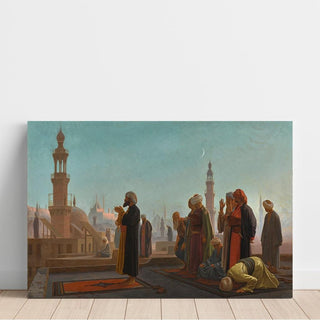 Prière du soir, Le Caire - Jean-Léon Gérôme | Reproduction Tableau Décoration murale affiche copie