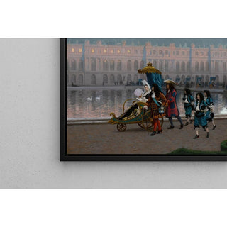 Promenade de la Cour dans les Jardins de Versailles - Jean-Léon Gérôme | Reproduction Tableau Décoration murale affiche copie
