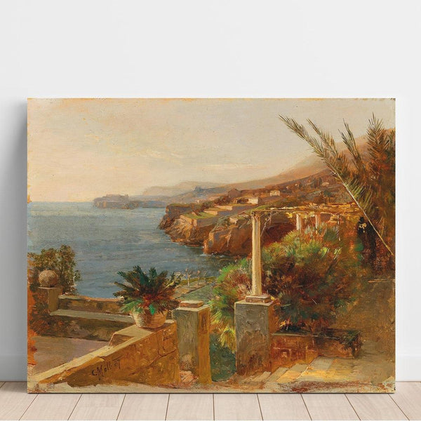 Reproductie van het schilderij Ragusa (Dubrovnik) - Carl Moll