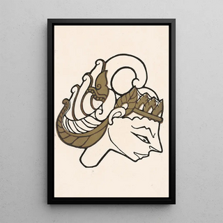 Reijer Stolk - Kop van een wajangpop.webp