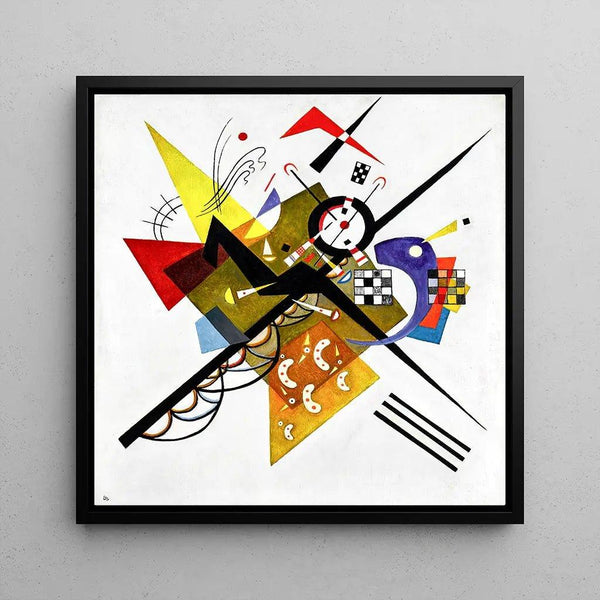 Reproductie van het schilderij | Sur blanc II - Wassily Kandinsky